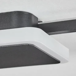 hofstein Plafonnier Amdal LED Noir, Blanc, 2 lumières