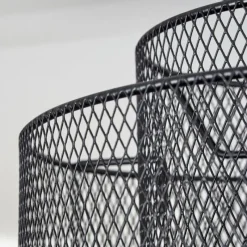 Lampes Industrielles-hofstein Plafonnier Amsoldingen Noir, 1 lumière