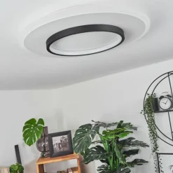 hofstein Plafonnier Andelfingen LED Blanc, 1 lumière, Télécommandes