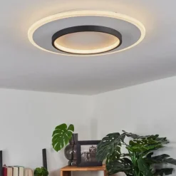 hofstein Plafonnier Andelfingen LED Blanc, 1 lumière, Télécommandes