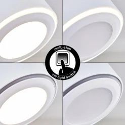hofstein Plafonnier Appleton LED Blanc, 3 lumières