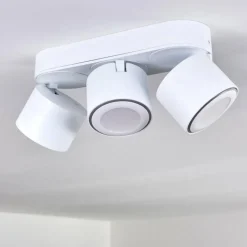 hofstein Plafonnier Appleton LED Blanc, 3 lumières