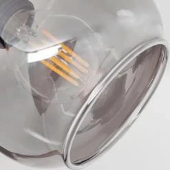 Luminaires Rustiques-hofstein Plafonnier Arconciel Brun, 2 lumières