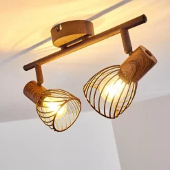 hofstein Plafonnier Arjen Rouille, 2 lumières