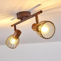 hofstein Plafonnier Arjen Rouille, 2 lumières