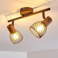 hofstein Plafonnier Arjen Rouille, 2 lumières