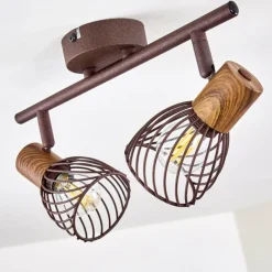 hofstein Plafonnier Arjen Rouille, 2 lumières