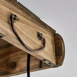 Lampes Vintages & Rétros-hofstein Plafonnier Avestruz Écru, Noir, 6 lumières