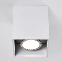 hofstein Plafonnier Awuna Blanc, 1 lumière