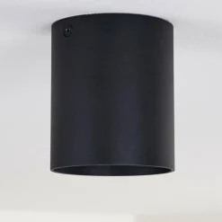 hofstein Plafonnier Awuna Noir, 1 lumière