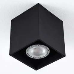 hofstein Plafonnier Awuna Noir, 1 lumière