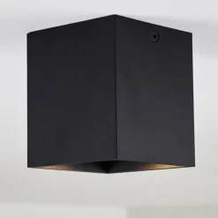 hofstein Plafonnier Awuna Noir, 1 lumière