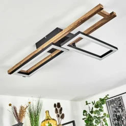 hofstein Plafonnier Ayajasco LED Écru, Noir, 1 lumière