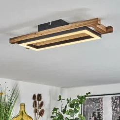 hofstein Plafonnier Ayajasco LED Écru, Noir, 1 lumière