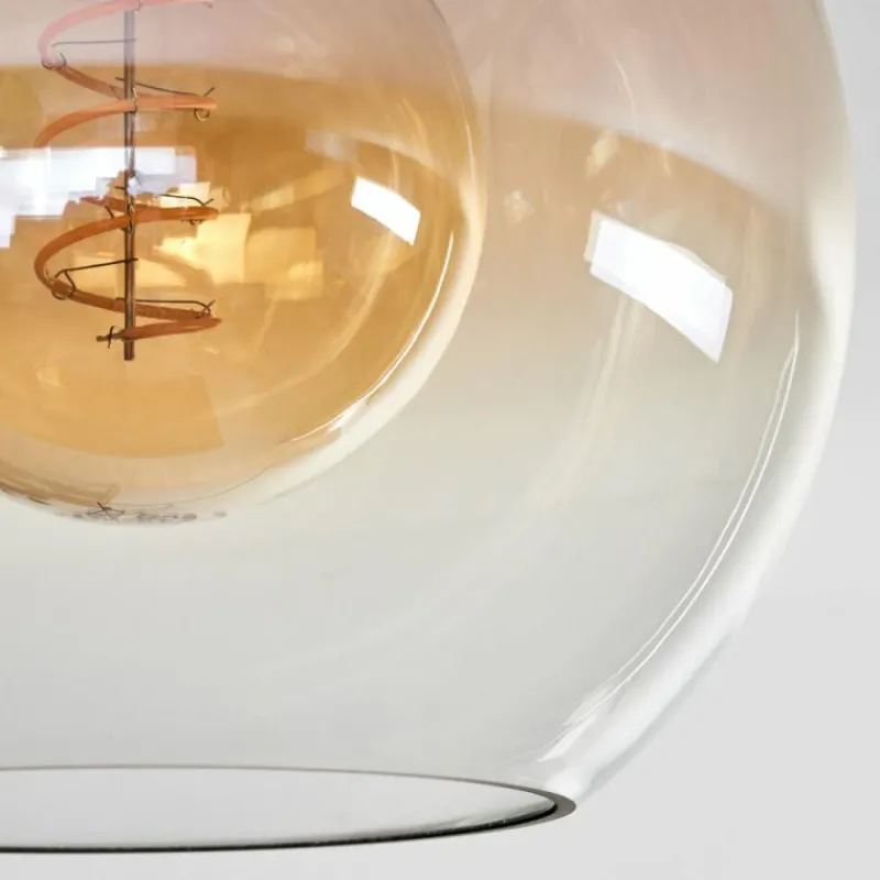 hofstein Plafonnier Azurara Noir, 3 lumières