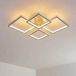 hofstein Plafonnier Bacolod LED Aluminium, 1 lumière