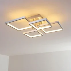 hofstein Plafonnier Bacolod LED Aluminium, 1 lumière