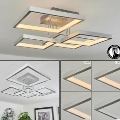 hofstein Plafonnier Bacolod LED Aluminium, 1 lumière