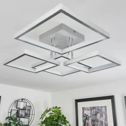 hofstein Plafonnier Bacolod LED Aluminium, 1 lumière
