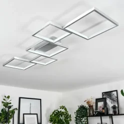 hofstein Plafonnier Bacolod LED Argenté, 1 lumière