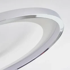 Lampes Dorées-hofstein Plafonnier Baiyin LED Chrome, 1 lumière