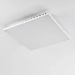 hofstein Plafonnier Bankura LED Blanc, 1 lumière, Télécommandes