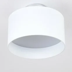 hofstein Plafonnier Baraboo LED Nickel mat, 2 lumières