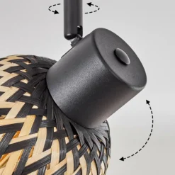 Luminaires Scandinaves-hofstein Plafonnier Barayn Noir, 4 lumières