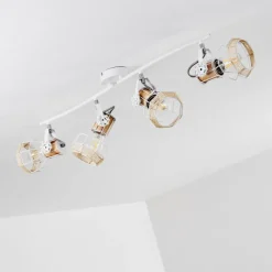 Luminaires Scandinaves-hofstein Plafonnier Barbacena Blanc, 4 lumières