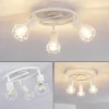 hofstein Plafonnier Baripada Blanc, 3 lumières
