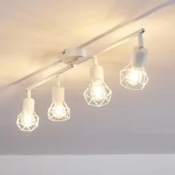 hofstein Plafonnier Baripada Blanc, 4 lumières