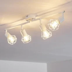 hofstein Plafonnier Baripada Blanc, 4 lumières