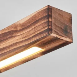 hofstein Plafonnier Barron LED Noir, 1 lumière