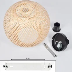 Lampes Vintages & Rétros-hofstein Plafonnier Bauro Écru, 1 lumière