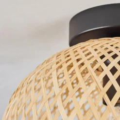 Style Boho-Chic-hofstein Plafonnier Bauro Écru, 1 lumière