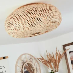 Style Boho-Chic-hofstein Plafonnier Bauro Laiton, 3 lumières