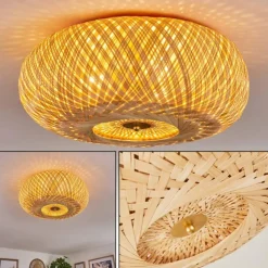 Luminaires Scandinaves-hofstein Plafonnier Bauro Laiton, 3 lumières