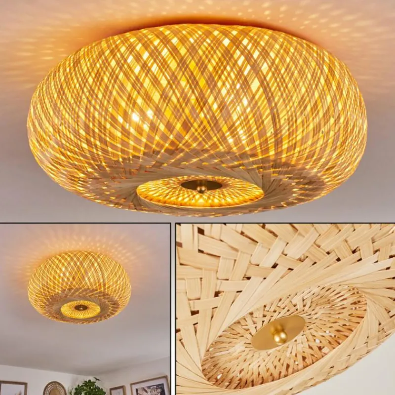 Luminaires Scandinaves-hofstein Plafonnier Bauro Laiton, 3 lumières