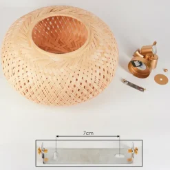 Luminaires Scandinaves-hofstein Plafonnier Bauro Laiton, 3 lumières