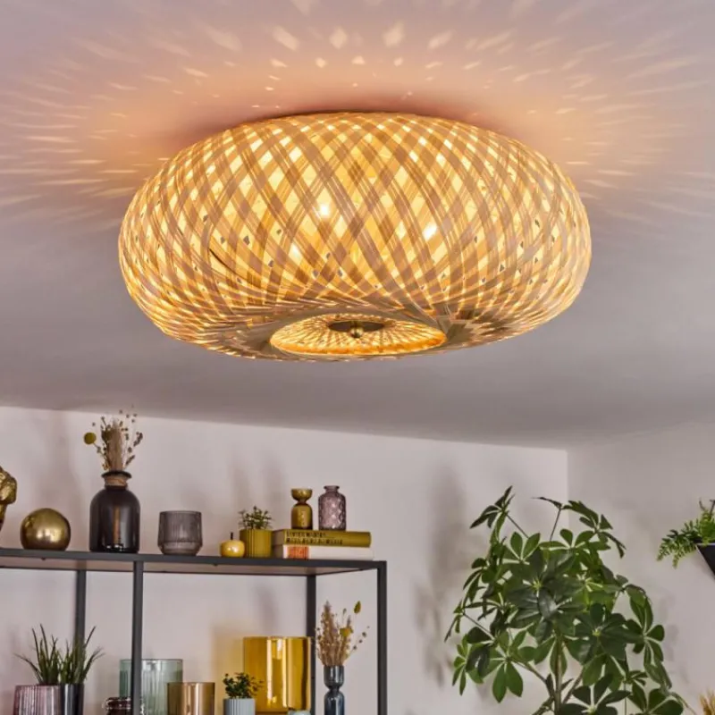 Luminaires Scandinaves-hofstein Plafonnier Bauro Laiton, 3 lumières