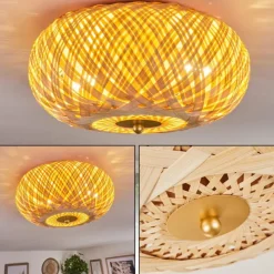 Luminaires Scandinaves-hofstein Plafonnier Bauro Laiton, 2 lumières