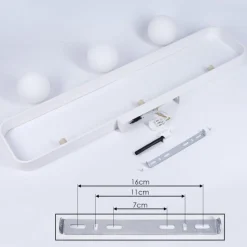 hofstein Plafonnier Beland Blanc, 3 lumières