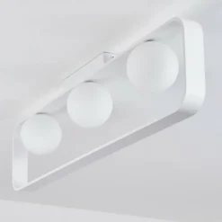 hofstein Plafonnier Beland Blanc, 3 lumières