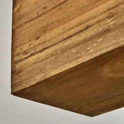 Lampes Industrielles-hofstein Plafonnier Berat Brun, Noir, 3 lumières