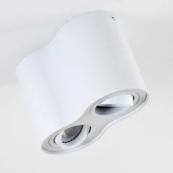 hofstein Plafonnier Betsie Blanc, 2 lumières