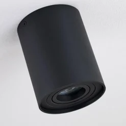 hofstein Plafonnier Betsie Noir, 1 lumière