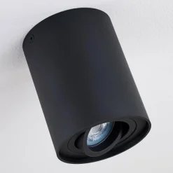 hofstein Plafonnier Betsie Noir, 1 lumière