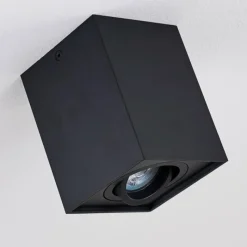 hofstein Plafonnier Betsie Noir, 1 lumière