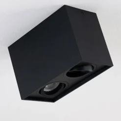 hofstein Plafonnier Betsie Noir, 2 lumières* Plafonniers