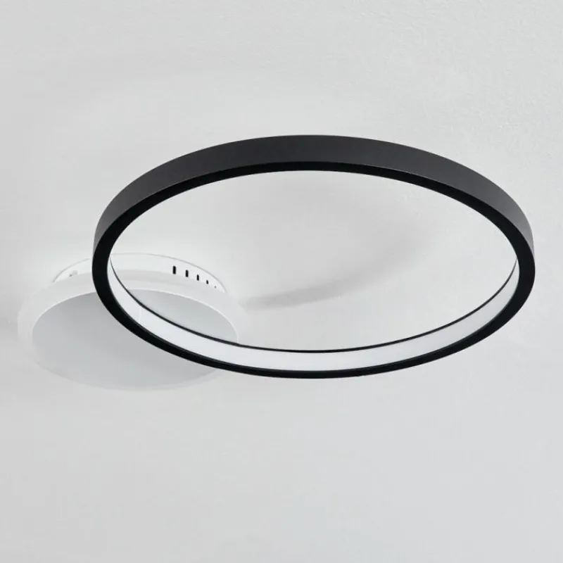 hofstein Plafonnier Bina LED Blanc, 1 lumière, Télécommandes